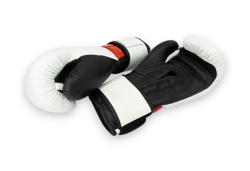 Chosen Supergel Premium Boxing Gloves-white/red